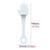 Facial Cleansing Brush, 2 Pcs Silicone Face Scrubber for Exfoliating Massaging, Remove Blackheads, Makeup Skincare Removal, Applicator for Mud, Clay, Body Lotion view 2