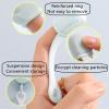 Facial Cleansing Brush, 2 Pcs Silicone Face Scrubber for Exfoliating Massaging, Remove Blackheads, Makeup Skincare Removal, Applicator for Mud, Clay, Body Lotion view 3