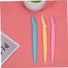 Ipetboom 24pcs Material Eyebrow Razor Razor for Women Men Easy Storage Lightweight Handle view 2