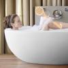 NIYANGLE Long Handle Shower Brush for Bath Body Cleaning Detangler Bath Brush Professional Bathing Tool view 3