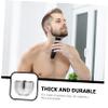 FRCOLOR Stainless Steel Shaving Bowl Set 2-Piece Shave Soap Cups for Men Sturdy Barber Tool for Wet Shaving and Grooming view 2