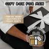 Gift Box for Men with Premium Shaving Kit, Stainless Steel Travel Mugs & Handmade Soap  Grooming & Self-Care Gift Set for Him view 2