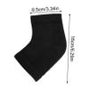 Beavorty 4pairs Gel Heel Repair Socks for Cracked Open Toe Design Moisturizing Foot Protection Comfortable and Gel Blend for Long Wear and High Heels view 2