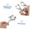 Beaupretty 1Set Portable Hand Held Stainless Steel Holder Ergonomic Tool for Body Care and Relief Removable Clip for and Personal Use view 4
