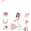 FRCOLOR 1Pc Electric Shaver for Women Private Armpit Shaving Device Body Hair Trimmer Rechargeable Beauty Machine Painless Hair Removal in Pearl White view 3