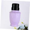 Purple Plastic Pump Dispenser Bottle for Travel and Salon Use view 2