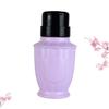 Purple Plastic Pump Dispenser Bottle for Travel and Salon Use view 3