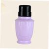 Purple Plastic Pump Dispenser Bottle for Travel and Salon Use view 4