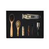 Barber Clipper Mat,Barber Station Organizer Mat - Non-Slip Flexible Pads Counter Protector for Styling Tool Hairdressing Scissors Salon Clippers view 1