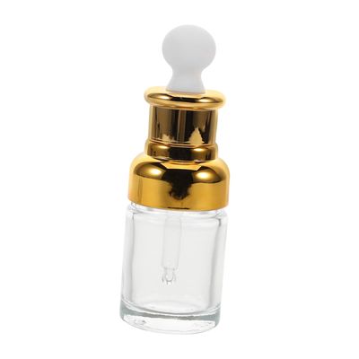Beavorty Glass Dropper Bottle with Cap Refillable Essential Oil Dispenser for Travel Home Professional Use Stylish Tiny Perfume Container for Serums and Cosmetics
