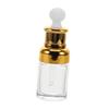 Beavorty Glass Dropper Bottle with Cap Refillable Essential Oil Dispenser for Travel Home Professional Use Stylish Tiny Perfume Container for Serums and Cosmetics view 1