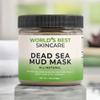 All-Natural Dead Sea Mud Mask | Pore Cleanser for Face & Body | 7oz | World's Best Skincare view 1