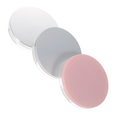 BIUDECO 3pcs Refillable Powder Container Makeup Powder Holder Female Container Travel Box Sifter