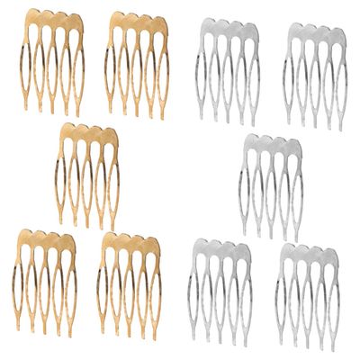 Beaupretty 12pcs Women Hair Styling Side Combs Lightweight Hair Combs for Easy Braiding and Updos Accessories for Girls and Women