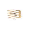 Beaupretty 12pcs Women Hair Styling Side Combs Lightweight Hair Combs for Easy Braiding and Updos Accessories for Girls and Women view 2