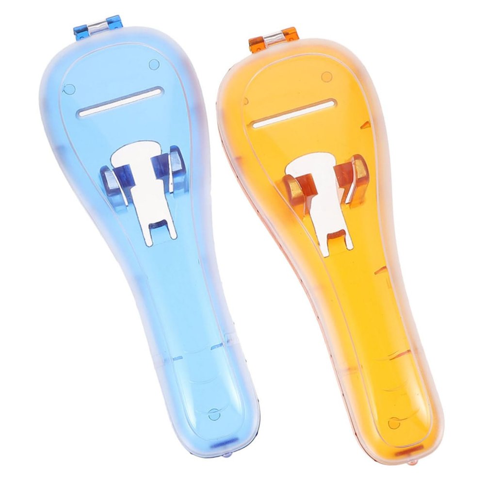 SHERCHPRY 2Pcs Portable Razor Storage Box for Travel Reusable Shaver Case Protective Lid for Sensitive Skin Shaving Accessories