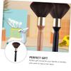 CALLARON Retro Nylon Hair Shaving Brush for Men Portable Soft Bristle Beard Care Tool with Polished Handle for Wet Shaving and Grooming Black Color view 3