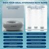 XLEMLAB 4 Packs H2 Hydrogen Bath Bombs for Women,Molecular Hydrogen Water Tablets for Spa,14 Days Reuseable,Antioxidant Anti-Aging, Relaxing Post-Exercise Routine, Muscle Recovery,Gift for Women view 2