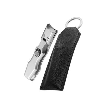SAFIGLE Stainless Steel Self-Locking Nail Clippers Portable Nail Trimmer for Home and Travel Ergonomic Design Foldable Handle for Easy Storage