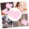 Beaupretty 1pair Moisturizing Exfoliator Sock for Feet Care Soft and Flexible Design for Cracked Heels Pink for and Hydrating Treatments view 3