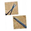 PartyKindom 1Pc Vibrissa Scissors Safety Stainless Steel Nose Hair Trimmer Eyebrow Scissors for Men Women Black Rounded Tips for Safe Painless Grooming of Nose Eyebrows view 4