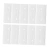 DONFAMDS 25pcs Heat Resistant Hair Roller Pad Insulation for Perming Lightweight Protective Hairdressing Tool Pad Prevents Burns for Curling Irons and Perm Rods view 1