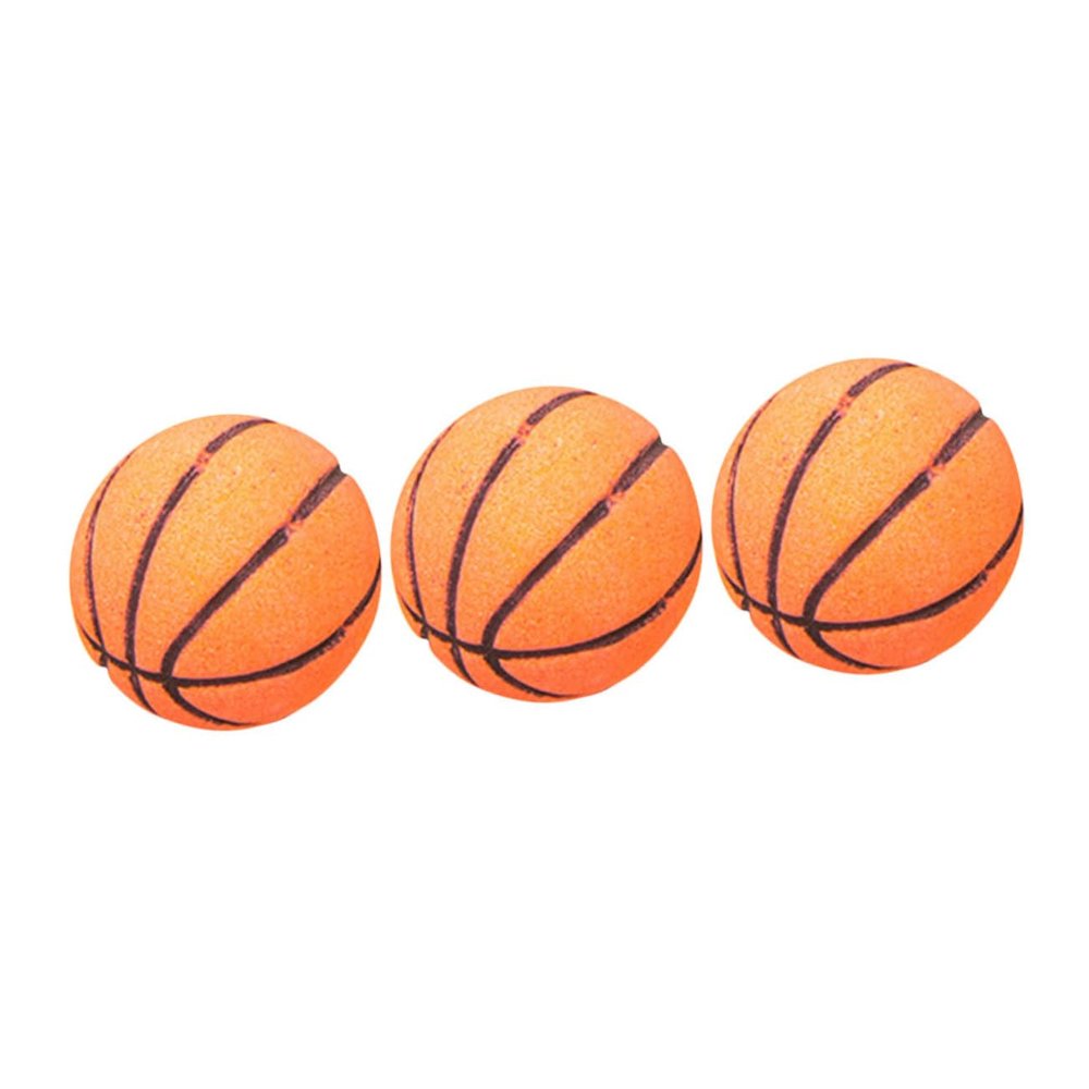 NOLITOY 3pcs Essential Oil Bubble Bath Salt Balls Basketball Shape Bath Balls for Boys and Girls Adults