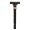 Double Side Shaving Tool | Reusable Metal Shaving Handle for Men & Women | Long Secure Grip Design | Black Matte Finish | Fits All Standard Replacements view 1