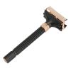 Double Side Shaving Tool | Reusable Metal Shaving Handle for Men & Women | Long Secure Grip Design | Black Matte Finish | Fits All Standard Replacements view 3