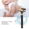 Double Side Shaving Tool | Reusable Metal Shaving Handle for Men & Women | Long Secure Grip Design | Black Matte Finish | Fits All Standard Replacements view 4