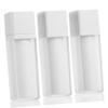 OUNONA 30ml Frosted Vacuum Pump Bottles 3Pcs Travel Containers for Skincare Cosmetic and Toiletry Storage Reusable and Portable Sub Bottles for Personal Care view 1