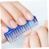 Cabilock 6-Piece Plastic Nail Dust Remover Brush Set for Fingernail Cleaning Manicure and Pedicure Tools Easy to Use for Home and Professional Nail Care view 4