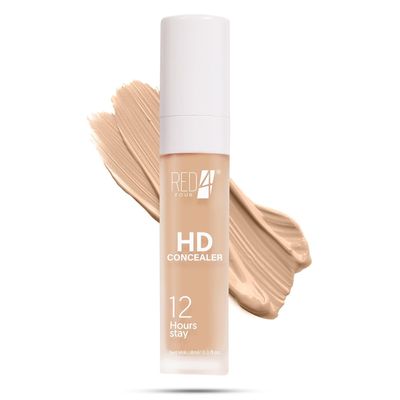 BEMT HD Liquid Concealer With HD Finish | 12 Hours Stay | Full Coverage | Oil Free + Matte & Weightless Formula | Concealer for Women | Waterproof | (05, 8 ML)
