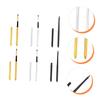 OATIPHO Portable Retractable Lip Brush with Cover 6-Piece Makeup Brush Set for Lipstick and Lip Balm Application for Women and Makeup Enthusiasts view 3