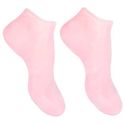 Beavorty 1Pair Sebs Dry Socks for Foot Care Moisturizing and Exfoliating Socks for Dry Cracked Feet Soft High Elasticity Comfortable Skin Protection