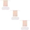 Beavorty 3sets Reusable Fiber Makeup Remover Pads Set with Storage Bag Washable Facial Puff for Gentle Cleansing Makeup Removal and Skin Care Lightweight and Portable 6pcs*3 view 1