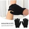 BESTYASH 4pairs Exfoliating Body Scrubber Gloves Powerful Bath Wash Gloves for Gentle Skin Care Convenient Exfoliating and Mud Rubbing for Use view 2
