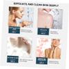 BESTYASH 4pairs Exfoliating Body Scrubber Gloves Powerful Bath Wash Gloves for Gentle Skin Care Convenient Exfoliating and Mud Rubbing for Use view 4