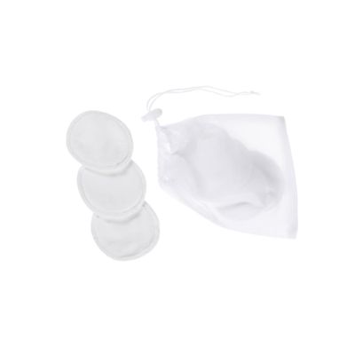 TOYANDONA 1set Galactorrhea Breastfeeding Pads Drawstring and Bags and Breathable Nursing Pads for Lactating Mothers White
