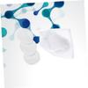 TOYANDONA 1set Galactorrhea Breastfeeding Pads Drawstring and Bags and Breathable Nursing Pads for Lactating Mothers White view 3