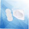 TOYANDONA 1set Galactorrhea Breastfeeding Pads Drawstring and Bags and Breathable Nursing Pads for Lactating Mothers White view 4