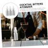3pcs Cocktail Bitters Sprayer Bottle Aluminum Silver 50ml view 4