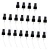 LIFKOME 20pcs Black Spray Replacement Heads for Mini Perfume Bottles view 1