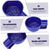 LALADEFIEE 1Pc Durable Ceramic Shaving Soap Bowl for Men Comfortable Grip Shaving Foaming for Home and Barber Shop Use view 3