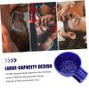 LALADEFIEE 1Pc Durable Ceramic Shaving Soap Bowl for Men Comfortable Grip Shaving Foaming for Home and Barber Shop Use view 4