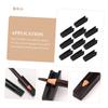 DEARMAMY Eyebrow Pencil Sharpener Aid 10-Piece Set Shaped Slot for Precise Eyebrow Shaping Compact Cosmetic Tool for Makeup Enthusiasts view 3