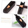 DEARMAMY Eyebrow Pencil Sharpener Aid 10-Piece Set Shaped Slot for Precise Eyebrow Shaping Compact Cosmetic Tool for Makeup Enthusiasts view 4