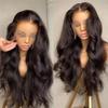13X6 360 Lace Front Wig Body Wave Brazilian Human Hair Glueless 6X4 5X5 9X6 7X5 Lace Closure 180% Density Pre-Plucked Natural Color Remy Hair Wig view 1