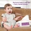 Serenorch 100% Cotton Disposable Face Towels, Soft Cotton Tissue for Sensitive Skin, Daily Cleansing & Makeup Removal, dry wipes for baby view 4