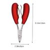 Beavorty Heavy Duty Toenail Nippers Professional Trimmer for Thick and Ingrown Toenails Ergonomic Design Angled for Effortless Cutting for Seniors and Those Weak Grip view 2